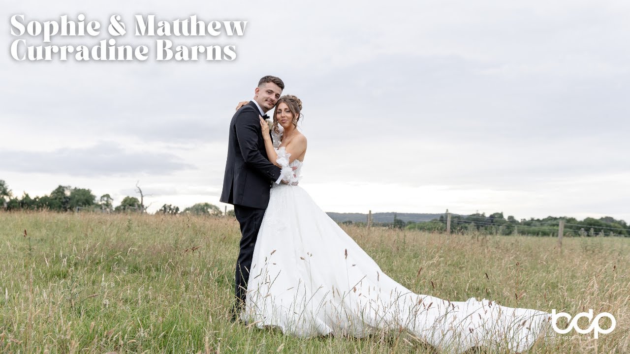 Curradine Barns wedding photography and film