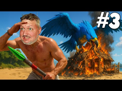 Jeg Blev ANGREBET Af En STOR FED FUGL! (ARK Primal Nemesis #3)