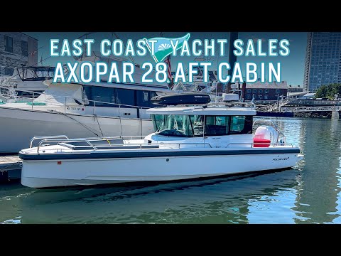 Axopar 28 Cabin w/ Aft Cabin SOLD - Osprey Walkthrough Tour