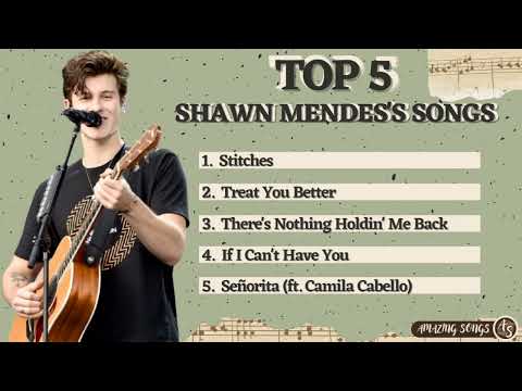 TOP 5 SHAWN MENDES'S SONGS