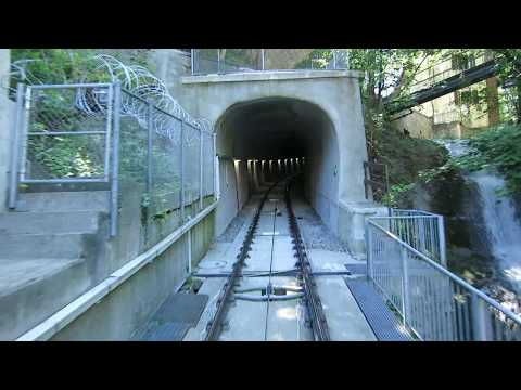 Standseilbahn 9000.01 St. Gallen Mühlegg - Bergfahrt 2020 - funicular