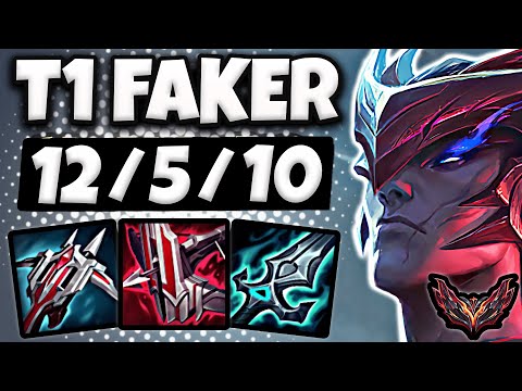T1 Faker Yone MID vs Jayce - Patch 25.8 Korea Grandmaster ✅