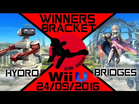 Bair Smash 6 Singles Round 1- Hydro (R.O.B.) Vs. Bridges (Corrin) - Smash Wii U