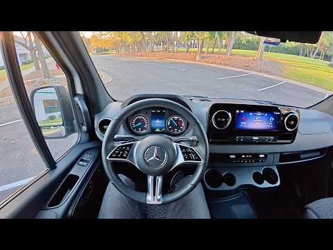 Thumbnail for 2024 Mercedes-Benz eSprinter - POV Driving Impressions by Rear-wheel drive, Mercedes-Benz, Car, Vehicle