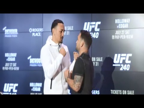 Max Holloway vs Frankie Edgar Face to Face UFC 240