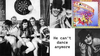 The Adicts - Johnny Was A Soldier - lyrics on screen