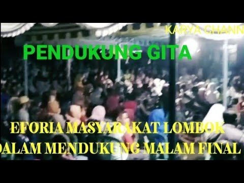 KESERUAN PENDUKUNG GITA KDI DI LOMBOK BERSAMA KARYA CHANNEL