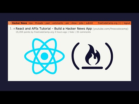 ReactとAPI - 完全なチュートリアル - Hacker News APIアプリケーション (React and APIs - Full Tutorial - Hacker News API Application)