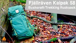 Fjällräven Kaipack 58 - Solider Bushcraft und Trekking Rucksack