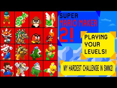 MY HARDEST CHALLENGE IN SMM2! - Super Mario Maker 2 | Road to 2k Subs, !Discord