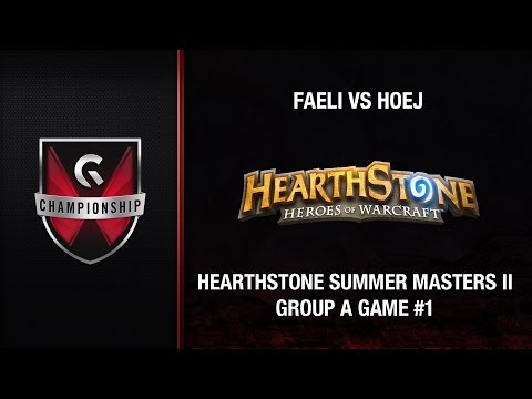 Faeli vs Hoej - GC's 2015 Hearthstone Summer Masters II (Group A Game #1)