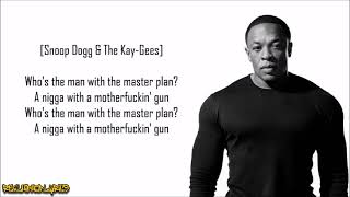 Dr. Dre - A Nigga Witta Gun ft. Snoop Doggy Dogg (Lyrics)