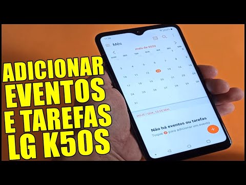 How to Add Events and Tasks on LG K50s Cell Phone