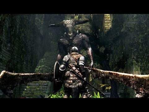 Dark Souls: Capra Demon Boss Fight (4K 60fps)