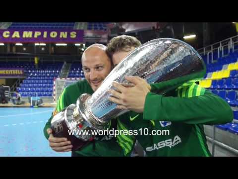 FC Barcelona Lassa Campeón Liga ASOBAL Bauhaus 2015/16