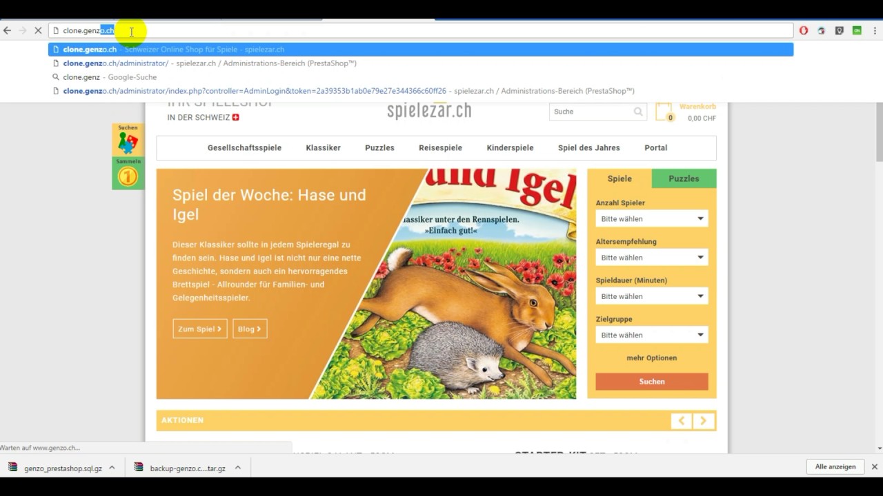 Tutorial: migrate prestashop 1.6 to thirty bees