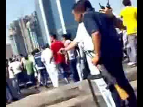 حصرى وقوف البلطجيه مع الداخليه وضربهم للنار علي كوبري 15 مايو