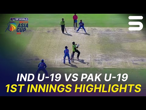 1st Innings Highlights | Pakistan U-19 vs India U-19 | Final | Asia Cup Men's U-19 | ZI1S