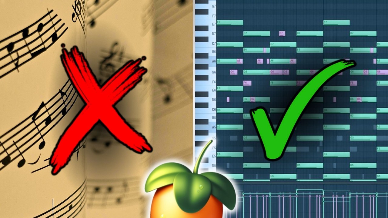 Como hacer musica (sin saber teoria musical) en FL Studio | Como hacer melodias en FL Studio
