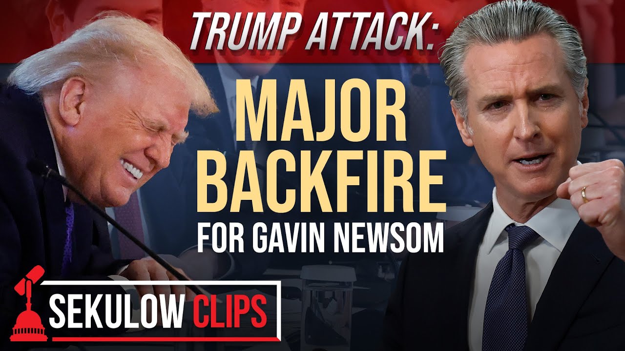 MAJOR BACKFIRE for Gavin Newsom in Shocking Tirade to Press