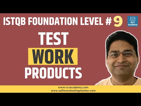 ISTQB Foundation Level 9 Test Work Products
