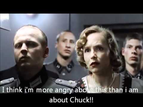 Hitler finds out Chuck Norris is coming for him