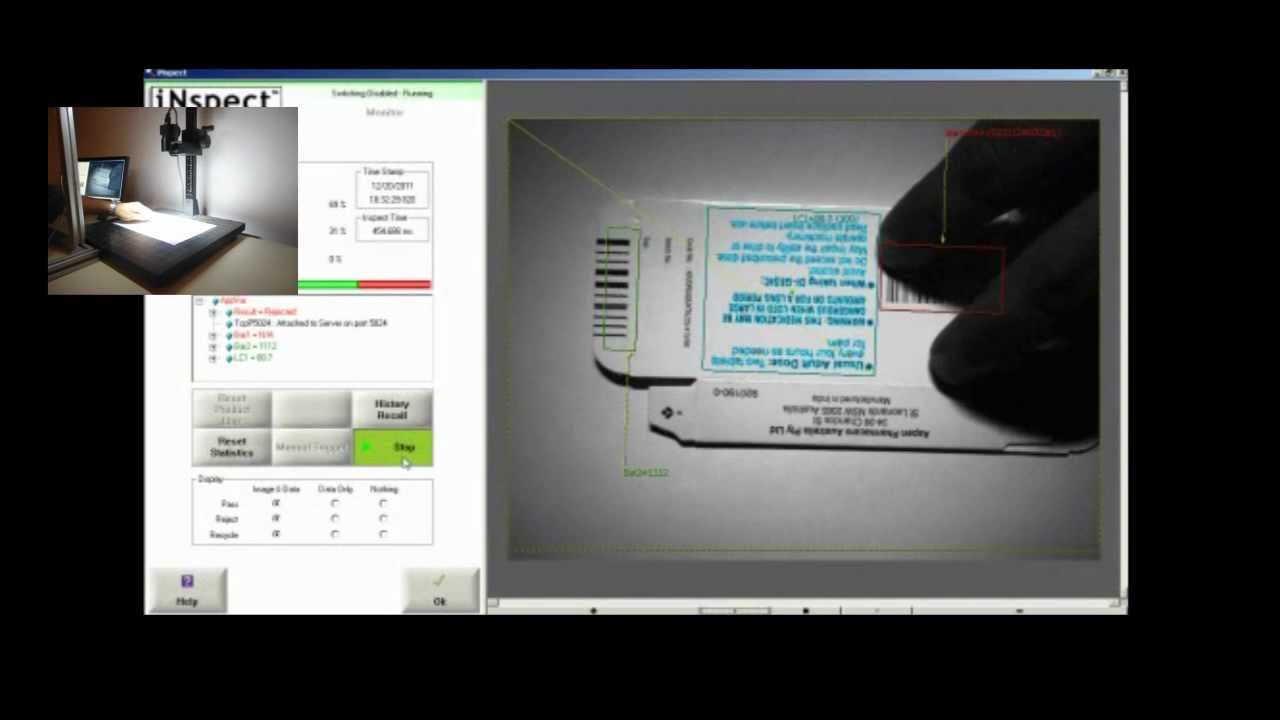 Pharma Label Inspection | Vision Inspection System