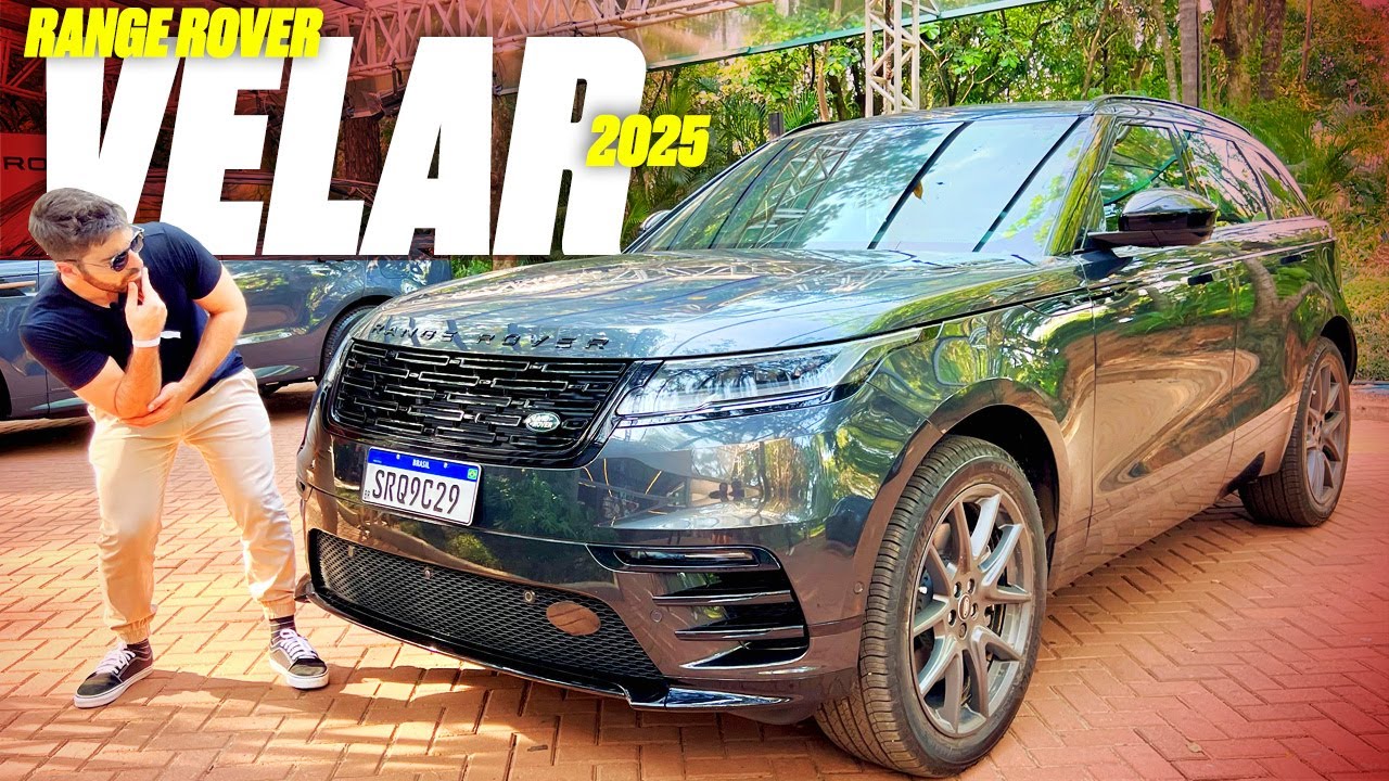 Range Rover Velar HSE P400e - BAITA NAVE HÍBRIDA PLUG-IN! MAS É MELHOR QUE VOLVO XC90? VEJA TUDO!