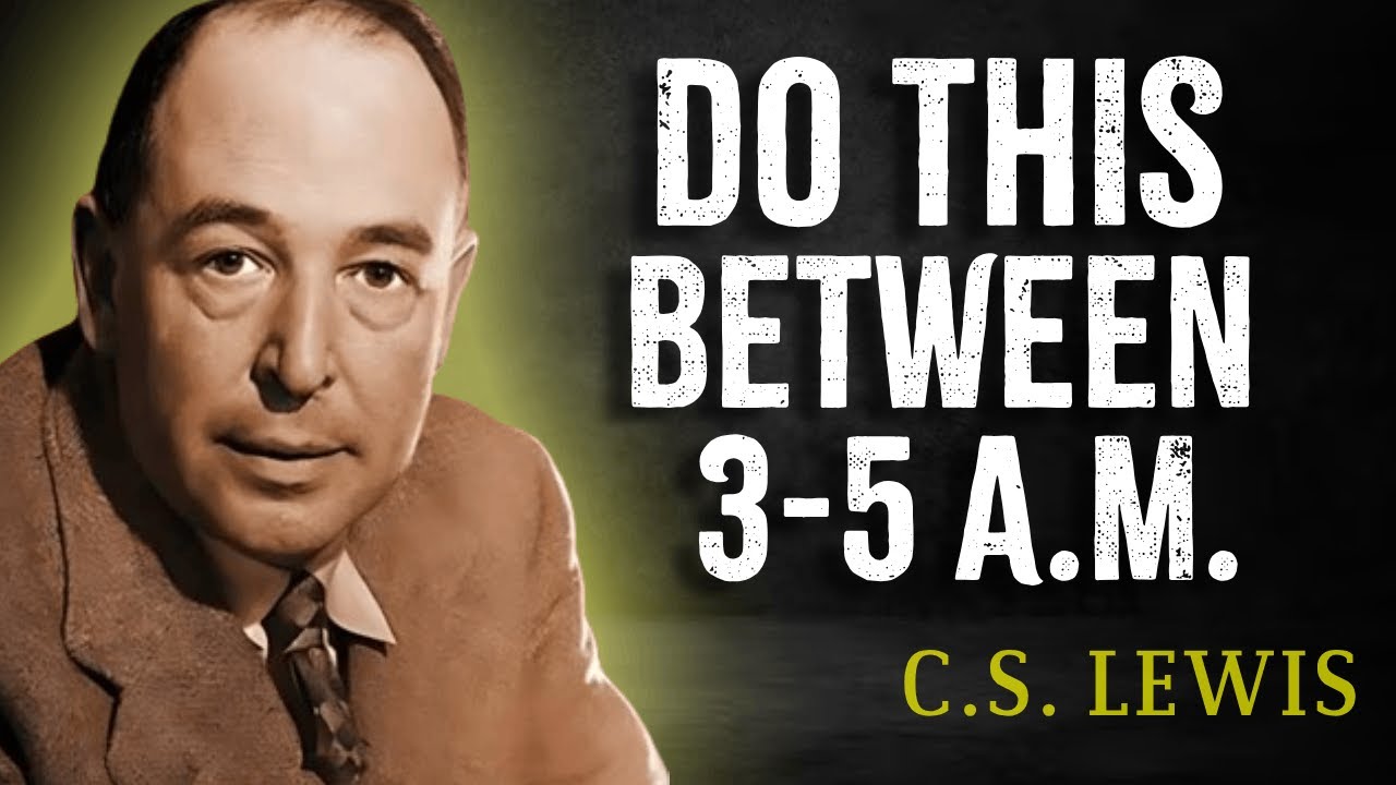 If You Wake Up Between 3AM AND 5AM, DO THESE 3 THINGS! | C.S Lewis 2024