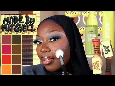 THE BEST MAKEUP BRAND???...First Impression of MadeByMitchell | Is It  Good? Dark Skin Friendly?