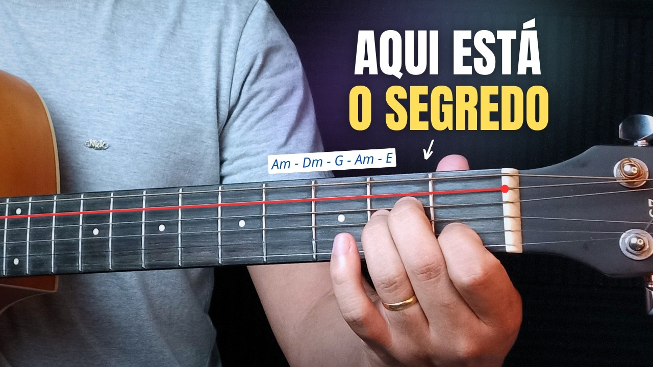 EU ODIAVA teoria musical até que descobri algo no violão que MUDOU TUDO e fez valer a pena