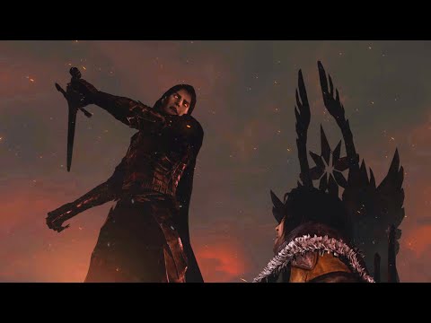 Middle Earth Shadow of Mordor - The Black Hand Boss Battle: THE END FIGHT