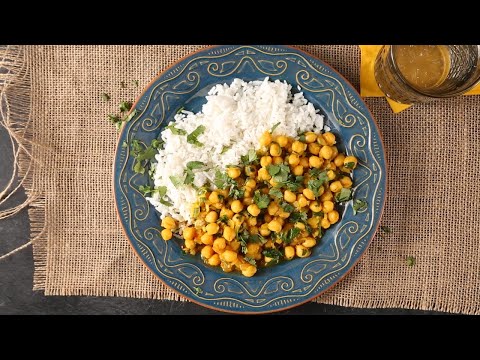 Kichererbsen-Curry vegan