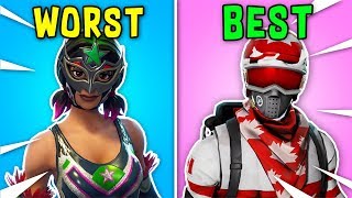 RANKING ALL SPORT SKINS FROM WORST TO BEST!! (Fortnite Battle Royale)