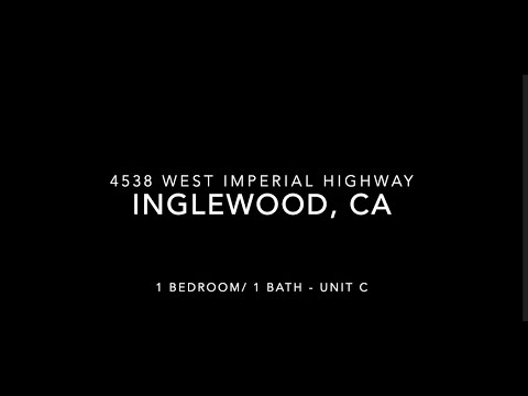 4538 West Imperial Highway Unit C Inglewood, CA 90304
