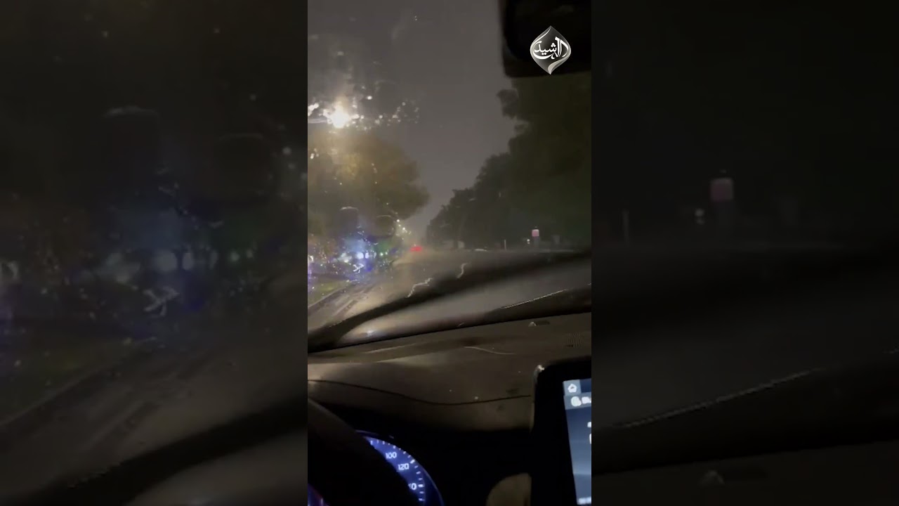 فيديو | هطول أمطار غزيرة في العاصمة بغداد
