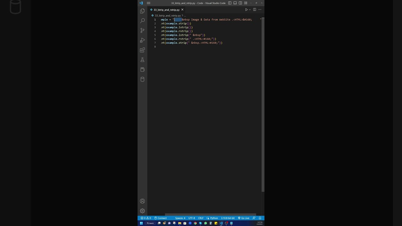 Python Tips and Tricks 33 | #shorts | NextStep InfoTech