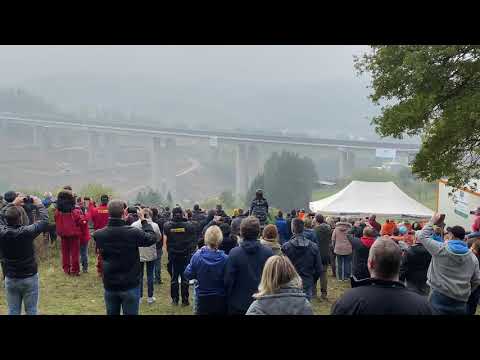 Sprengung Eiserntalbrücke 18.10.2020 60fps