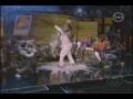 Shaquille O'Neal + Jabbawookeez Pre-game Dance at 2009 NBA All-Star Game
