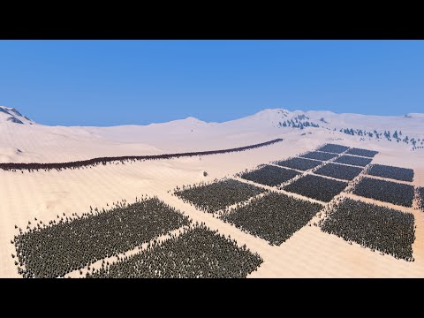 7,500 SPARTANS Vs 55,000 ELVES WARRIORS | ULTIMATE EPIC BATTLE SIMULATOR UEBS