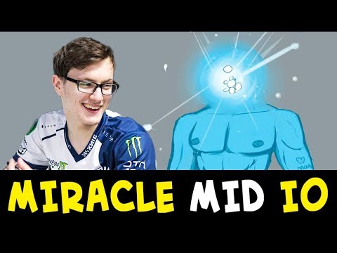 Miracle mid Io the Wisp — perfect teamplay