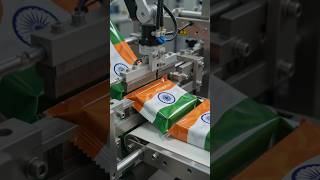 Download lagu 🇮🇳🍫 Tricolor chocolate made at lightning speed! Satisfying factory ASMR 🎧🔥 #TricolorChocolate#india mp3