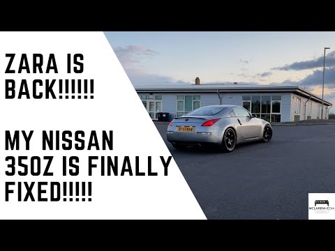My 350z (Project Zara) Is Finally Back On The Road!!!!