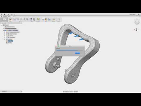 Autodesk Fusion 360 - Testing and Simulation Full HD,1080p