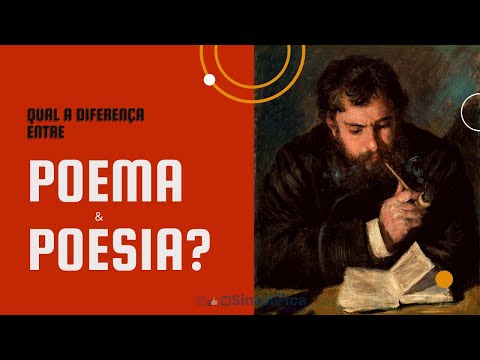 Entenda a diferença entre poema e poesia