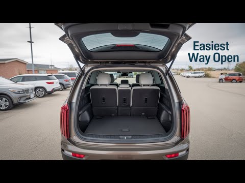 Kia Telluride – How to Open Trunk