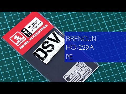 Brengun 1/144 Ho-229! Horten PE (BRL144143) Review