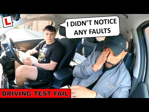 CONFIDENT Learner Driver Is SHOCKED He Failed His Driving Test