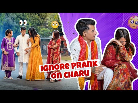 Ignore Prank On Charu🥺 || Diwali shoot♥️🥰