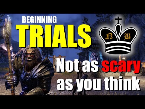 ESO - Beginning Trials in the Elder Scrolls Online - They're not as bad or scary as you think.